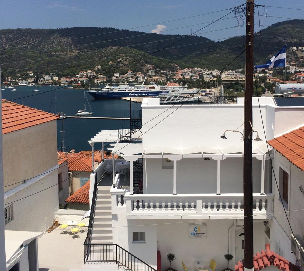 Gigi Rooms Poros Town المظهر الخارجي الصورة